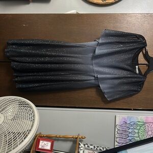 Danny & Nicole Glittering Black Dress